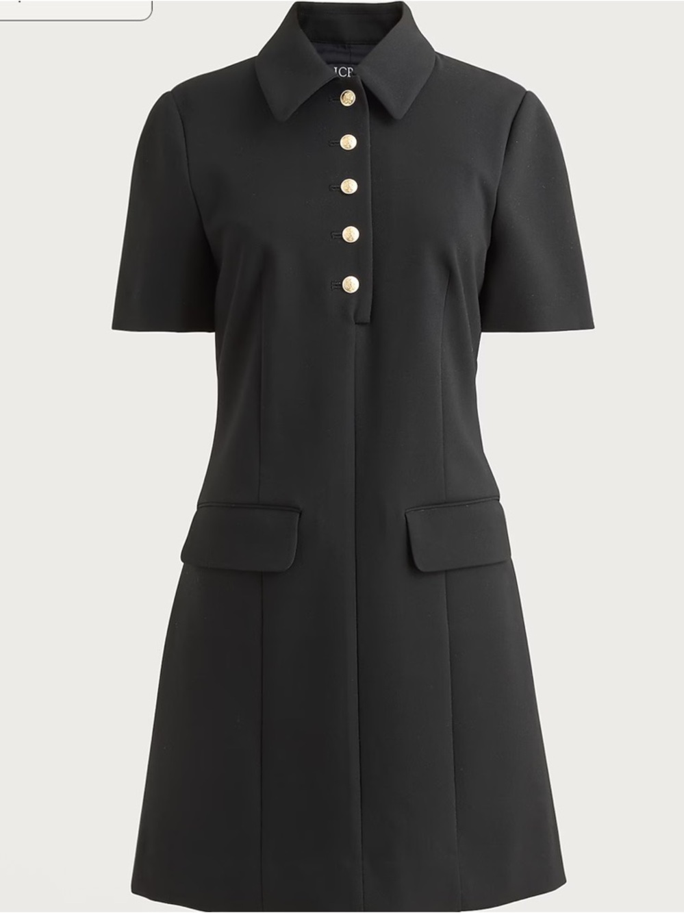 NWT J. Crew Parc Dress in Four Season Stretch Size 8 - Picture 2 of 5